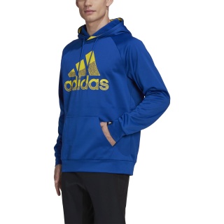 adidas Hoodie Aeroready Game and Go Big Logo Hoodie royal blue Men